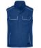 Unisex Workwear Softshell Light Vest - SOLID - Dark-royal 8721