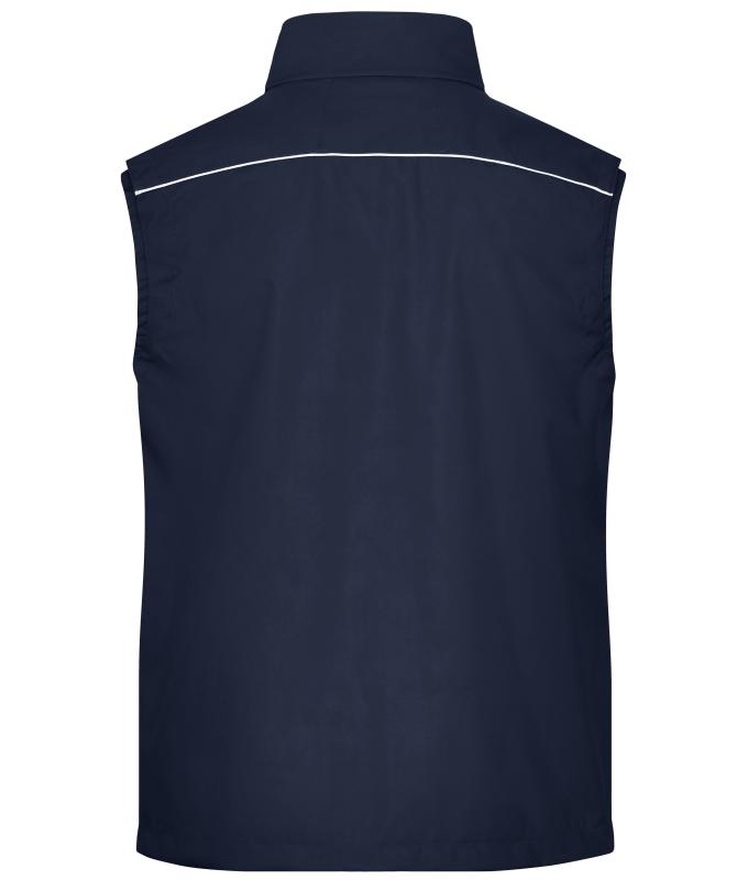 Unisex Workwear Softshell Light Vest - SOLID - Navy 8721