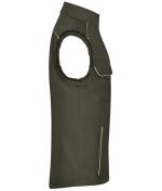Unisex Workwear Softshell Light Vest - SOLID - Olive 8721