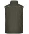 Unisex Workwear Softshell Light Vest - SOLID - Olive 8721