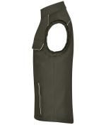 Unisex Workwear Softshell Light Vest - SOLID - Olive 8721