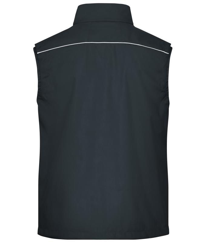 Unisex Workwear Softshell Light Vest - SOLID - Carbon 8721