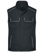 Unisex Workwear Softshell Light Vest - SOLID - Carbon 8721