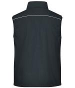 Unisex Workwear Softshell Light Vest - SOLID - Carbon 8721