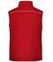 Unisex Workwear Softshell Light Vest - SOLID - Red 8721