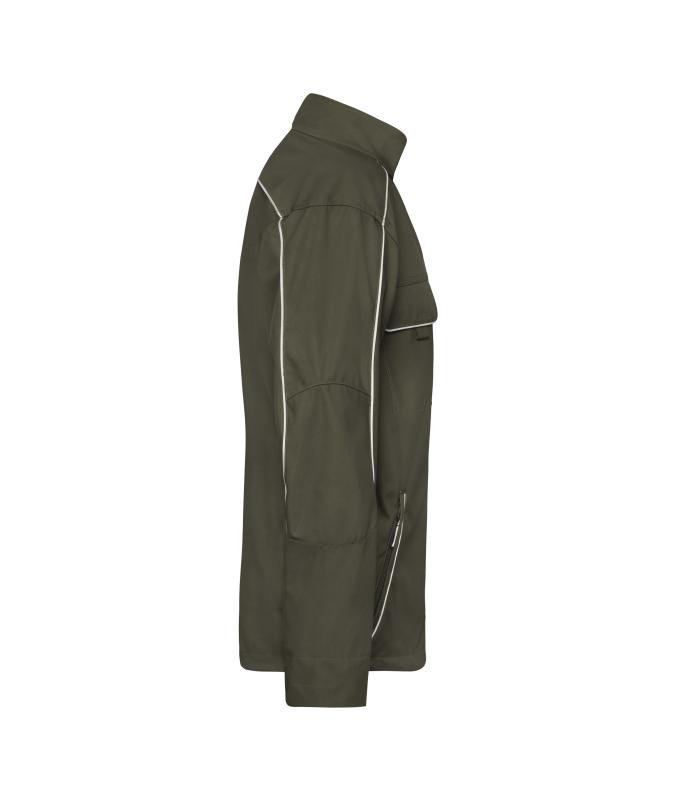 Unisex Workwear Softshell Light Jacket - SOLID - Olive 8722