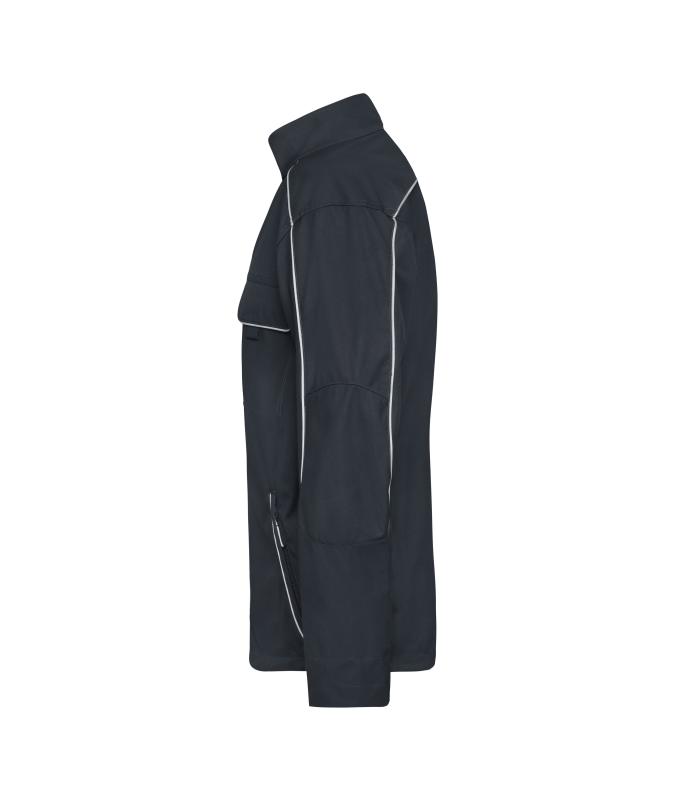 Unisex Workwear Softshell Light Jacket - SOLID - Carbon 8722
