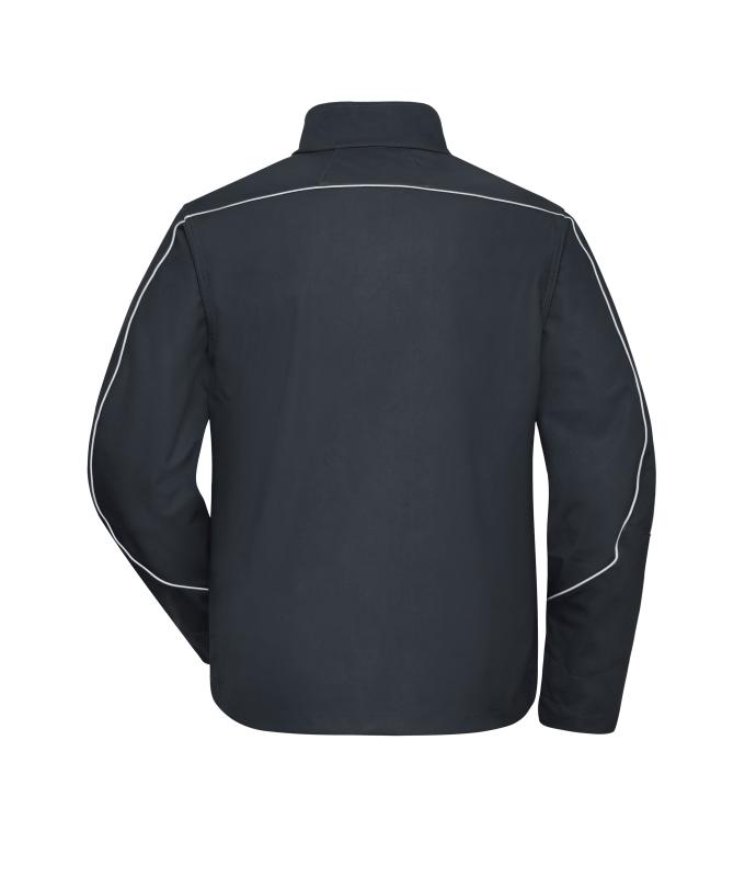 Unisex Workwear Softshell Light Jacket - SOLID - Carbon 8722