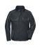 Unisex Workwear Softshell Light Jacket - SOLID - Carbon 8722