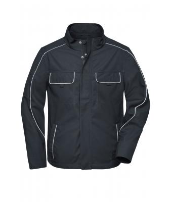 Unisex Workwear Softshell Light Jacket - SOLID - Carbon 8722