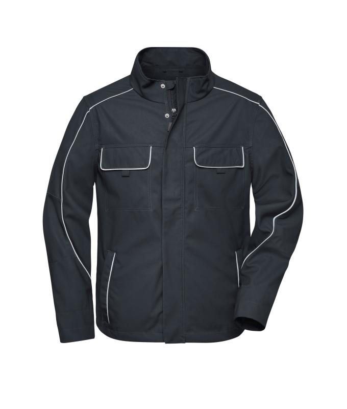 Unisex Workwear Softshell Light Jacket - SOLID - Carbon 8722