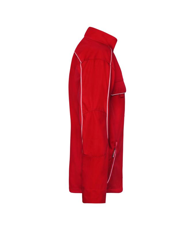 Unisex Workwear Softshell Light Jacket - SOLID - Red 8722