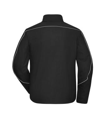 Unisex Workwear Softshell Light Jacket - SOLID - Black 8722