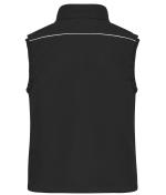 Unisex Workwear Softshell Vest - SOLID - Black 8723