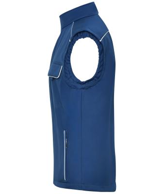 Unisex Workwear Softshell Vest - SOLID - Dark-royal 8723