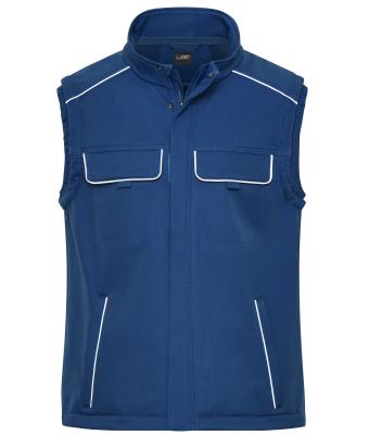 Unisex Workwear Softshell Vest - SOLID - Dark-royal 8723