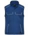 Unisex Workwear Softshell Vest - SOLID - Dark-royal 8723