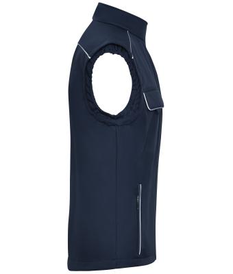 Unisex Workwear Softshell Vest - SOLID - Navy 8723