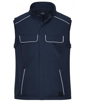 Unisex Workwear Softshell Vest - SOLID - Navy 8723