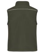 Unisex Workwear Softshell Vest - SOLID - Olive 8723