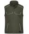 Unisex Workwear Softshell Vest - SOLID - Olive 8723