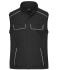 Unisex Workwear Softshell Vest - SOLID - Black 8723