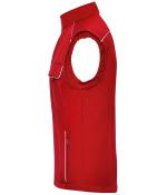 Unisex Workwear Softshell Vest - SOLID - Red 8723