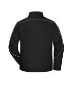 Unisex Workwear Softshell Jacket - SOLID - Black 8724