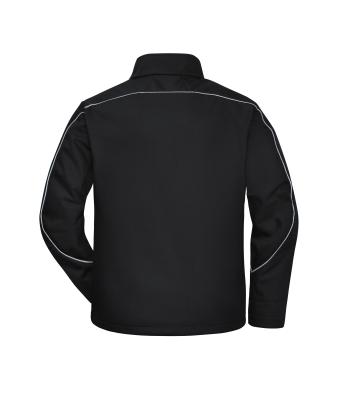 Unisex Workwear Softshell Jacket - SOLID - Black 8724