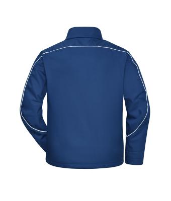Unisex Workwear Softshell Jacket - SOLID - Dark-royal 8724