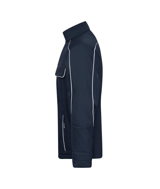 Unisex Workwear Softshell Jacket - SOLID - Navy 8724