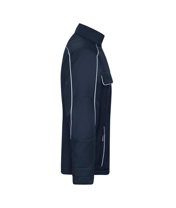 Unisex Workwear Softshell Jacket - SOLID - Navy 8724