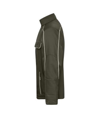 Unisex Workwear Softshell Jacket - SOLID - Olive 8724