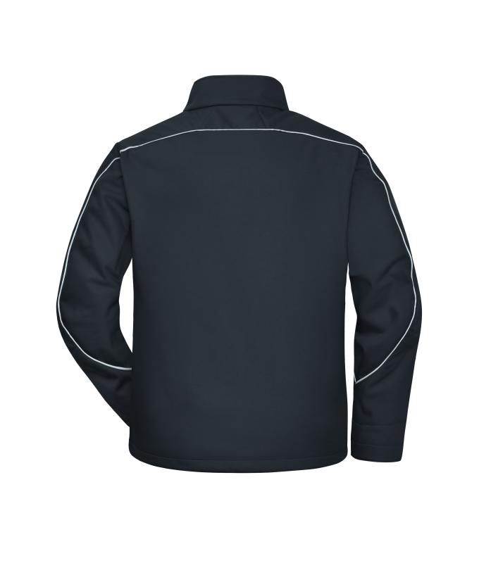 Unisex Workwear Softshell Jacket - SOLID - Carbon 8724