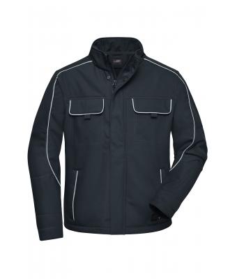 Unisex Workwear Softshell Jacket - SOLID - Carbon 8724