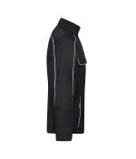 Unisex Workwear Softshell Jacket - SOLID - Black 8724