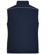 Unisex Workwear Softshell Padded Vest - SOLID - Navy 8725