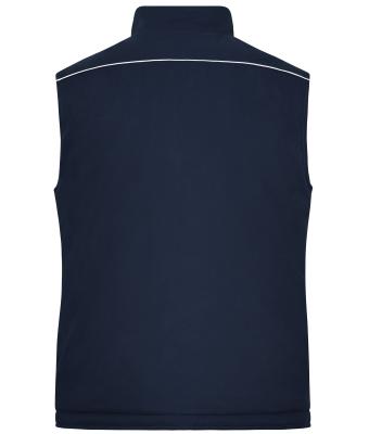 Unisex Workwear Softshell Padded Vest - SOLID - Navy 8725