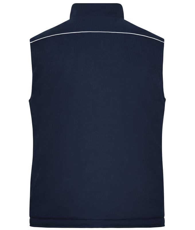 Unisex Workwear Softshell Padded Vest - SOLID - Navy 8725