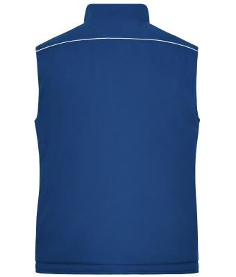 Unisex Workwear Softshell Padded Vest - SOLID - Dark-royal 8725