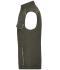 Unisex Workwear Softshell Padded Vest - SOLID - Olive 8725