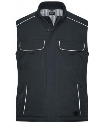 Unisex Workwear Softshell Padded Vest - SOLID - Carbon 8725