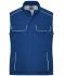 Unisex Workwear Softshell Padded Vest - SOLID - Dark-royal 8725