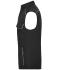 Unisex Workwear Softshell Padded Vest - SOLID - Black 8725