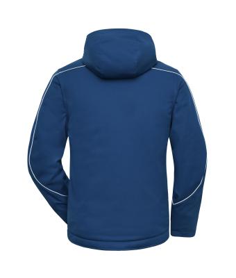 Unisex Workwear Softshell Padded Jacket - SOLID - Dark-royal 8726
