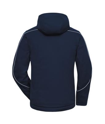 Unisex Workwear Softshell Padded Jacket - SOLID - Navy 8726
