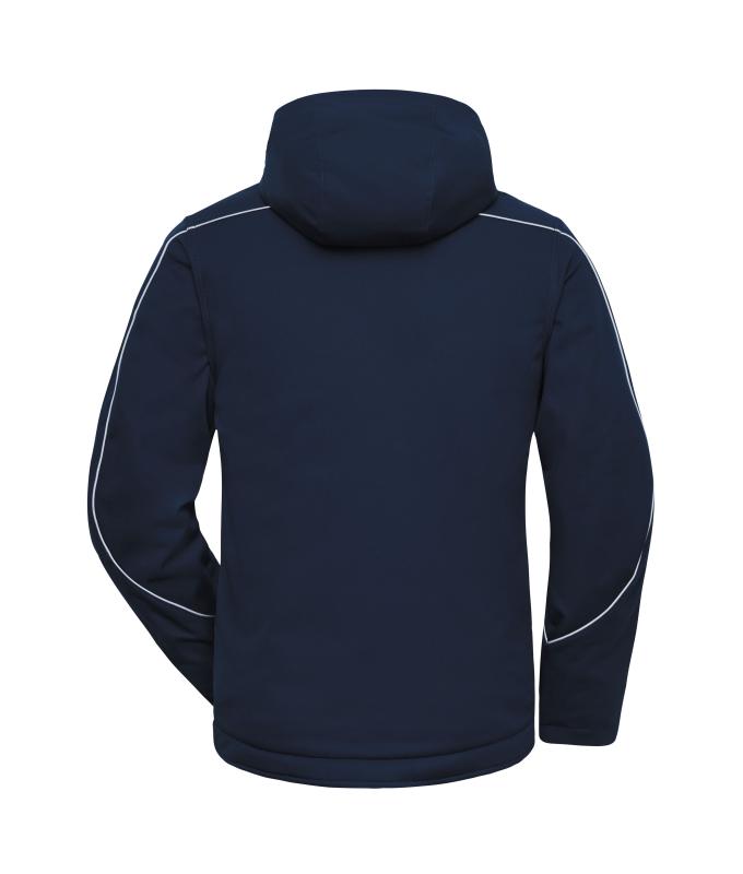 Unisex Workwear Softshell Padded Jacket - SOLID - Navy 8726