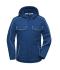 Unisex Workwear Softshell Padded Jacket - SOLID - Dark-royal 8726