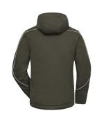 Unisex Workwear Softshell Padded Jacket - SOLID - Olive 8726