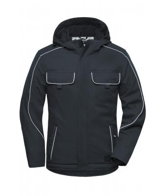 Unisex Workwear Softshell Padded Jacket - SOLID - Carbon 8726